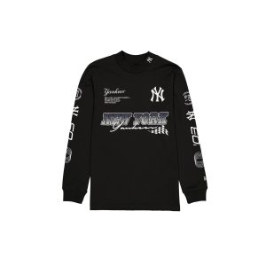Modern Speed Black Long Sleeve T-Shirt