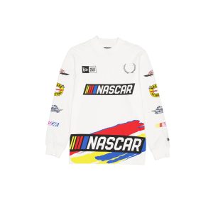 Modern Speed White Long Sleeve T-Shirt