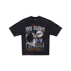 Super Bowl VIII Champions Sport Classics Black T-Shirt