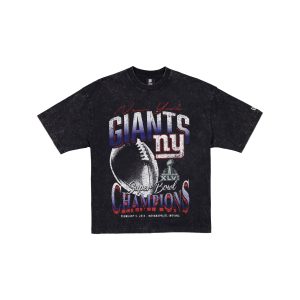 Super Bowl XLVI Champions Sport Classics Black T-Shirt