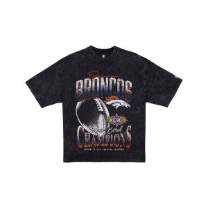 Super Bowl XXXII Champions Sport Classics Black T-Shirt