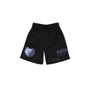 Mesh Black Shorts