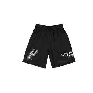 Mesh Black Shorts