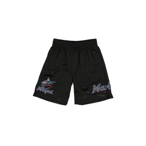 Mesh Black Shorts