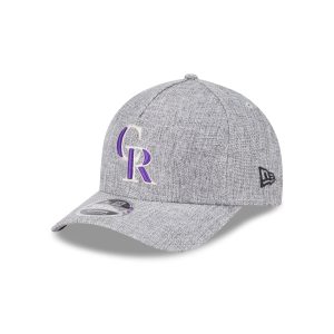 Cotton Weave Gray 9FORTY M-Crown A-Frame Snapback