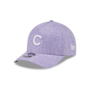 Cotton Weave Purple 9FORTY M-Crown A-Frame Snapback