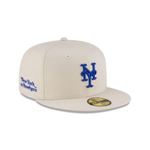 New York or Nowhere Chrome White 59FIFTY Fitted
