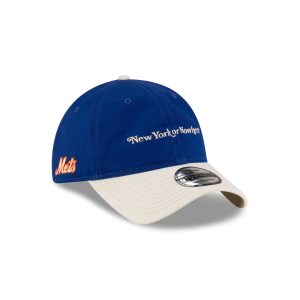 New York or Nowhere Light Royal Wordmark 9TWENTY Adjustable