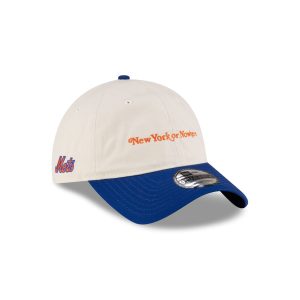 New York or Nowhere Chrome White Wordmark 9TWENTY Adjustable