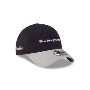 New York or Nowhere Navy Wordmark 9TWENTY Adjustable