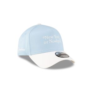 New York or Nowhere Blue Wordmark 9FORTY A-Frame Snapback