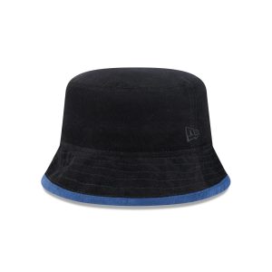 Black Slate Cord Bucket Hat