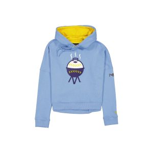 City Connect Women's Pastel Blue Hoodie