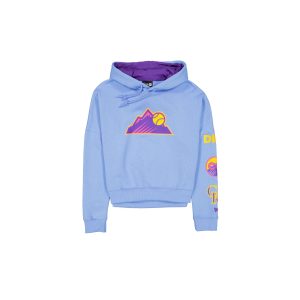 City Connect Women's Pastel Blue Hoodie