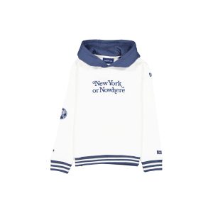New York or Nowhere White Youth Hoodie