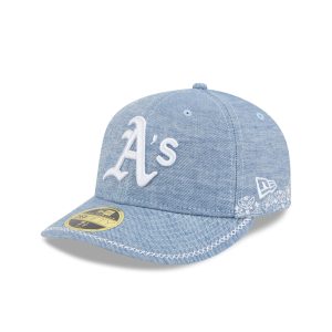 Hand Stitched Chambray Low Profile 59FIFTY Fitted