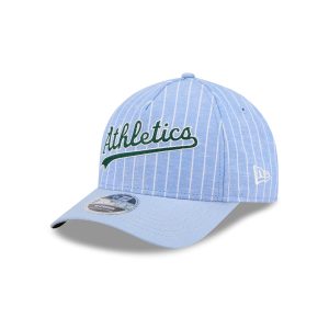 Pinstripe Linen 9FORTY M-Crown A-Frame Snapback
