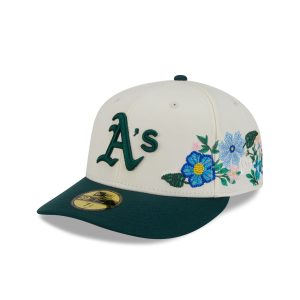 Tonal Florals White 59FIFTY Fitted