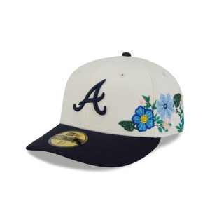 Tonal Florals White 59FIFTY Fitted
