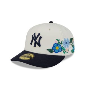 Tonal Florals White 59FIFTY Fitted