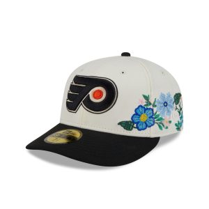 Tonal Florals White 59FIFTY Fitted