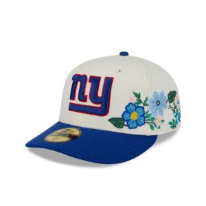 Tonal Florals White 59FIFTY Fitted