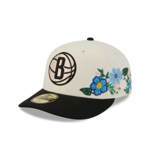 Tonal Florals White 59FIFTY Fitted