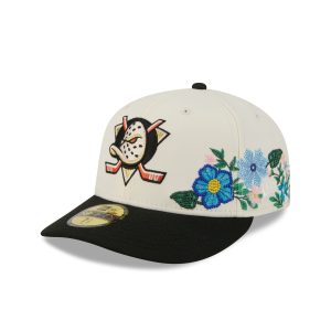 Tonal Florals White 59FIFTY Fitted