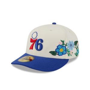 Tonal Florals White 59FIFTY Fitted