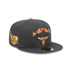 Day of the Dead Graphite 59FIFTY Fitted