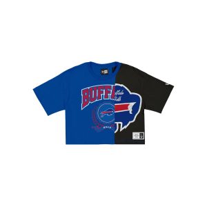 Team Split Women's Short-Sleeve Cropped T-Shirt