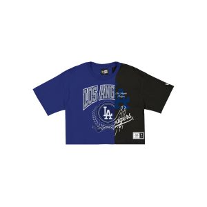 Team Split Women's Short-Sleeve Cropped T-Shirt