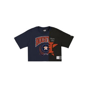 Team Split Women's Short-Sleeve Cropped T-Shirt