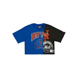 Team Split Women's Short-Sleeve Cropped T-Shirt