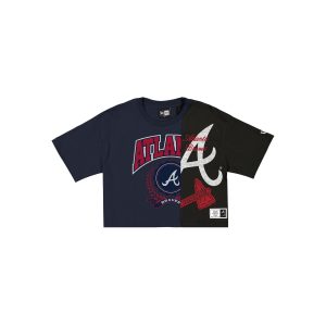 Team Split Women's Short-Sleeve Cropped T-Shirt