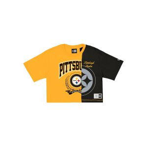 Team Split Women's Short-Sleeve Cropped T-Shirt