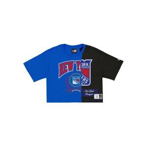 Team Split Women's Short-Sleeve Cropped T-Shirt