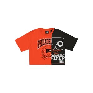 Team Split Women's Short-Sleeve Cropped T-Shirt