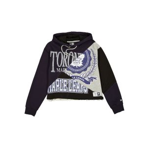 Team Split Women's Cropped Hoodie