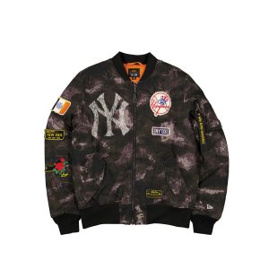 Alpha Industries Black Camo MA-1 Bomber Jacket