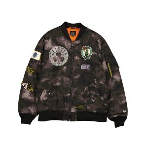 Alpha Industries Black Camo MA-1 Bomber Jacket