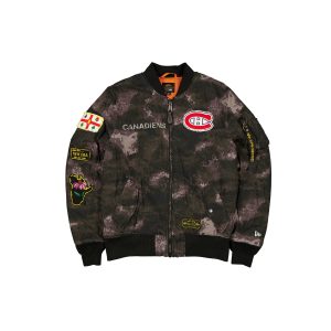 Alpha Industries Black Camo MA-1 Bomber Jacket