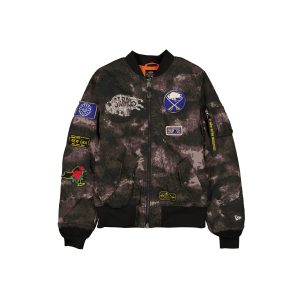 Alpha Industries Black Camo MA-1 Bomber Jacket