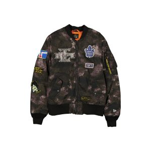 Alpha Industries Black Camo MA-1 Bomber Jacket
