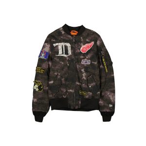 Alpha Industries Black Camo MA-1 Bomber Jacket