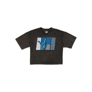 Sport Night Women's Cropped Black T-Shirt