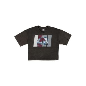 Sport Night Women's Cropped Black T-Shirt