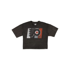 Sport Night Women's Cropped Black T-Shirt