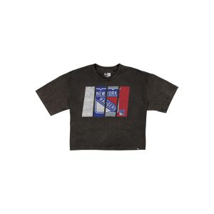 Sport Night Women's Cropped Black T-Shirt