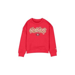 Flip Sequin Girls Crewneck